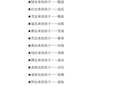 家庭教育方式很重要_最新人教版英语八年级上册_老版（含有参考价值）_09.班主任+教师常用工作资料包易提分旗舰店_教育指南（学生、家长、教师）_家长误区