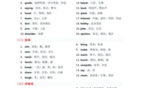 单元知识清单Unit3教师版_最新人教版英语八年级上册_新版_初中英语8上新更新第三套可选择_06知识清单_单元知识清单PDF