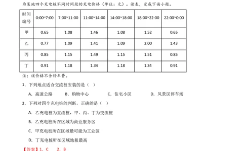 热点专项12中国新基建（解析版）_新高考复习资料_2024年新高考复习资料_一轮复习资料_完2024年高考地理一轮复习考点通关卷（新高考）_热点专项