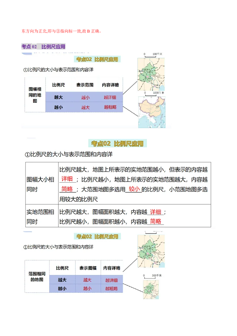 第01讲经纬网与地图（讲义）（原卷版）_新高考复习资料_2025年新高考资料_2025年高考地理一轮复习讲练测（新教材新高考）