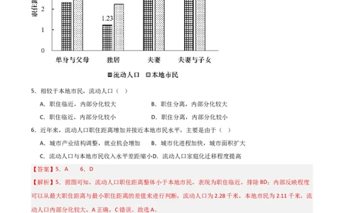 热点专项08人口统计图类（解析版）_新高考复习资料_2024年新高考复习资料_一轮复习资料_完2024年高考地理一轮复习考点通关卷（新高考）_热点专项