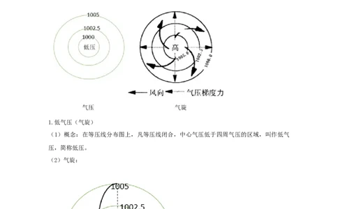 第2章第3讲常见天气系统教案_新高考复习资料_2022年新高考复习资料_2022届一轮复习讲练结合7.13更新_系列一_第2章地球上的大气_第2章第3讲常见天气系统