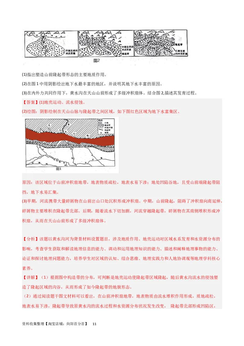 热点专项04（一）河流水文特征（解析版）_新高考复习资料_2024年新高考复习资料_一轮复习资料_完2024年高考地理一轮复习考点通关卷（新高考）_热点专项
