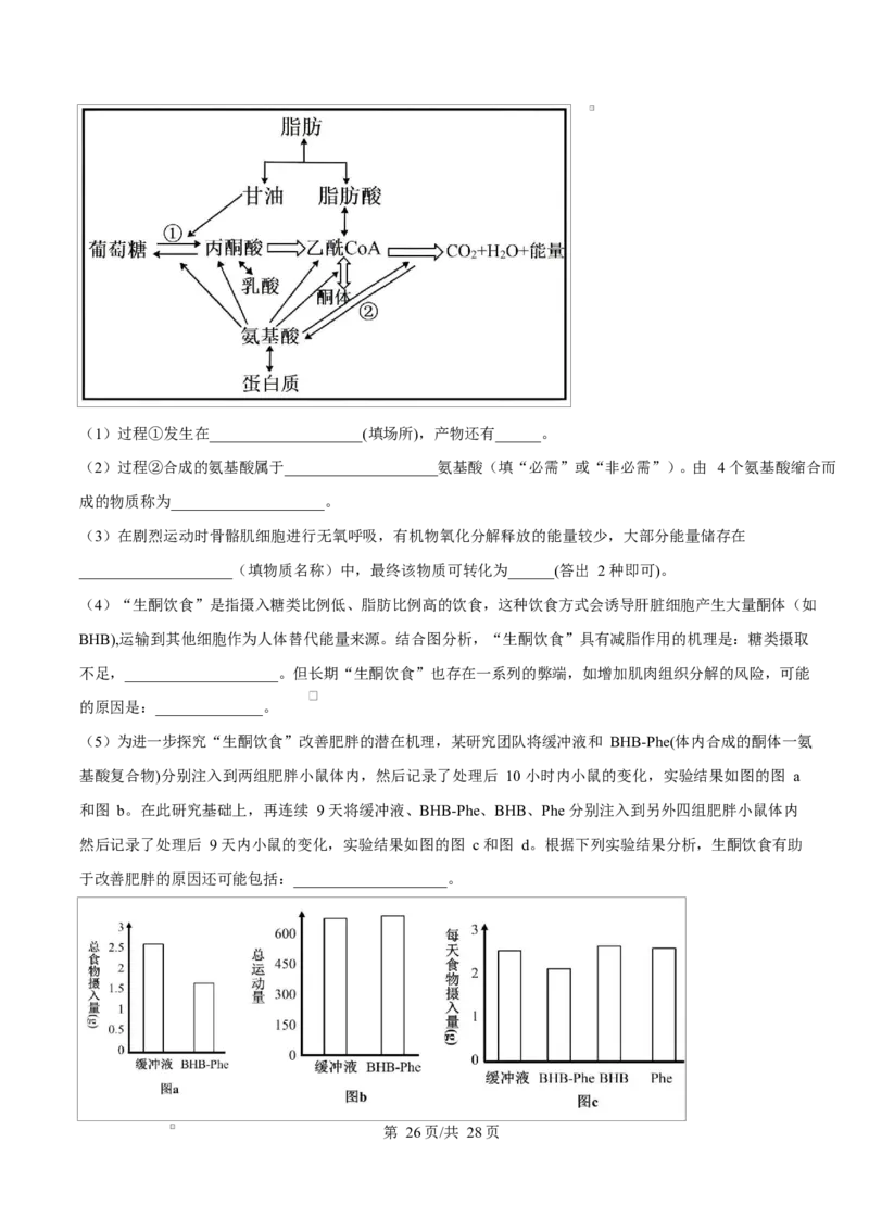 广东省江门市2024-2025学年高一上学期1月期末考试生物试题Word版含解析_2025年03月试卷_0310广东省江门市2024-2025学年高一上学期1月期末考试