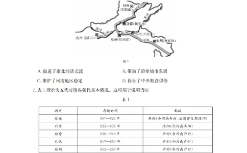 山西省三晋联盟山西名校2025-2026学年高一上学期11月期中联合考试（26-126A）历史_2025年12月高一试卷