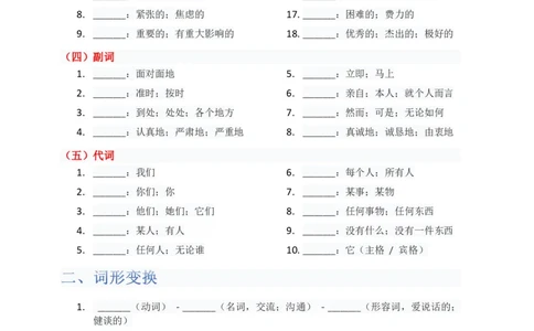 单元知识清单Unit8默写版_最新人教版英语八年级上册_新版_初中英语8上新更新第三套可选择_06知识清单_单元知识清单PDF