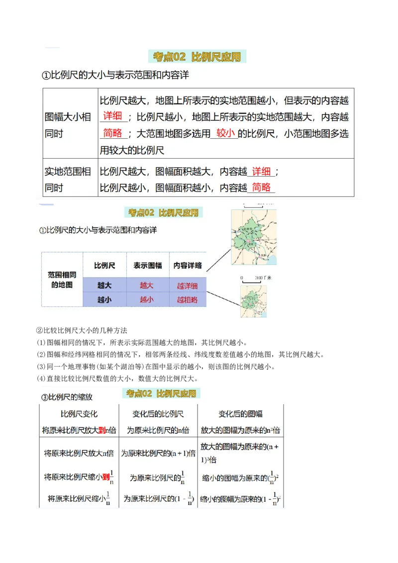 第01讲经纬网与地图（讲义）（解析版）_新高考复习资料_2025年新高考资料_2025年高考地理一轮复习讲练测（新教材新高考）