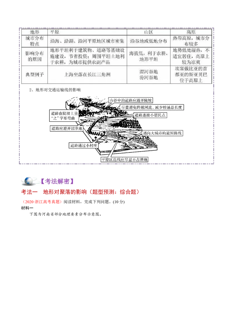 第5单元自然环境对人类活动的影响教案_新高考复习资料_2022年新高考复习资料_2022届一轮复习讲练结合7.13更新_系列二_第5单元自然环境对人类活动的影响