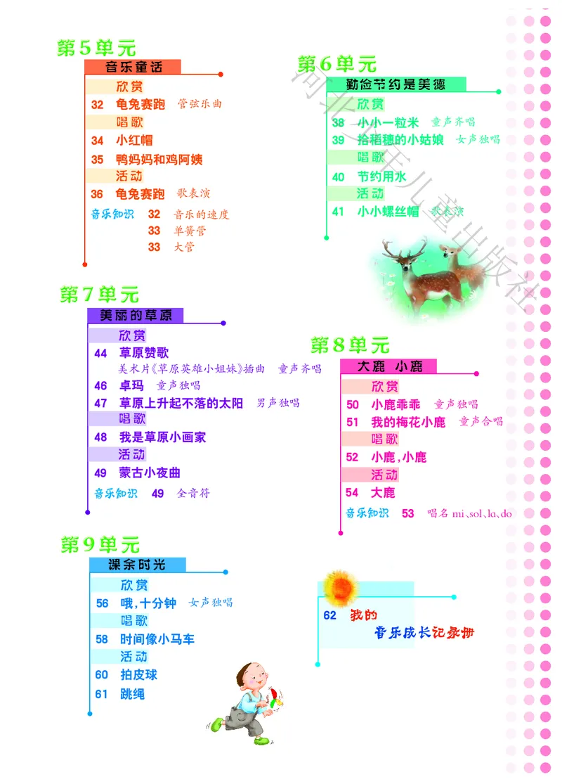 义务教育教科书&middot;音乐（简谱）二年级下册_电子课本_小学电子课本_06音乐_冀少版