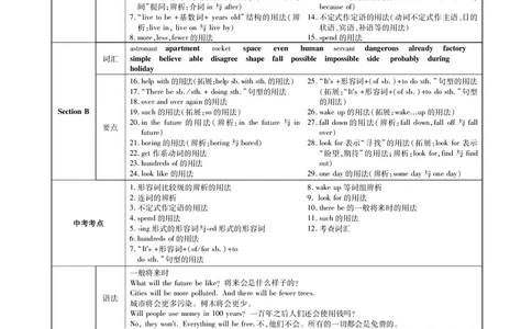 高效课时通人教版英语八年级上册Unit7Willpeoplehaverobots备课参考（PDF版）_最新人教版英语八年级上册_老版（含有参考价值）_备课素材