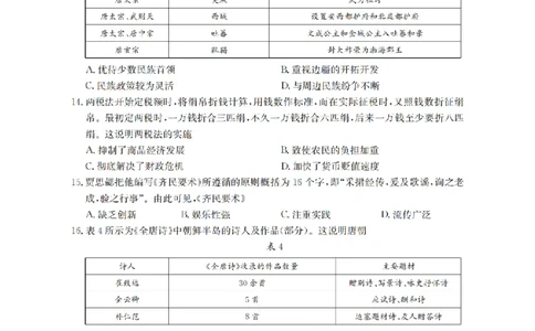 广东省2025-2026学年高一上学期11月联考（26-80A）历史_2025年12月高一试卷_251211金太阳&middot;广东省2025-2026学年高一上学期11月联考（26-80A）（全）