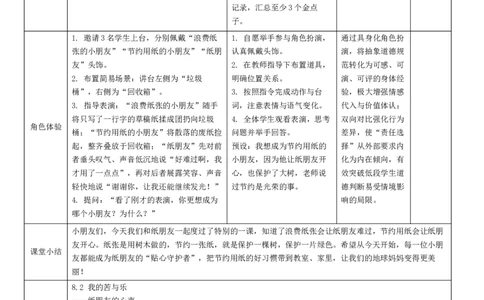 8.2《我是一张纸》教学设计(1)(1)_26新二年级道法下册（统编版）_版本一_部编版道德与法治2下_2026春新版_第二套_01.道法2下第4套课件+核心素养教案26春已更完