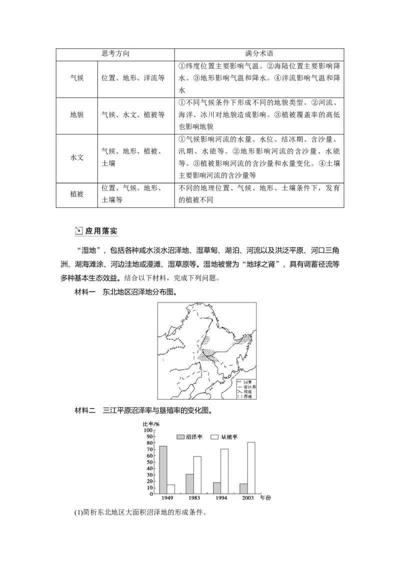 第5章第1讲自然地理环境的整体性教案_新高考复习资料_2022年新高考复习资料_2022届一轮复习讲练结合7.13更新_系列一_第5章　自然地理环境的整体性与差异性