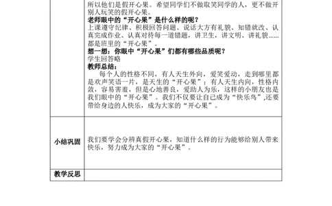 3.1这里有个&ldquo;开心果&rdquo;（教学设计）-（统编版）(1)_26新二年级道法下册（统编版）_版本二_教学设计_教案（配套有动画推荐）