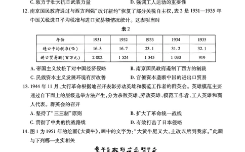 山西省晋中市2024-2025学年高一年级期末考试历史试卷_2025年03月试卷_0315山西省晋中市2024-2025学年高一上学期期末考试_山西省晋中市2024-2025学年高一上学期期末考试历史PDF版含答案