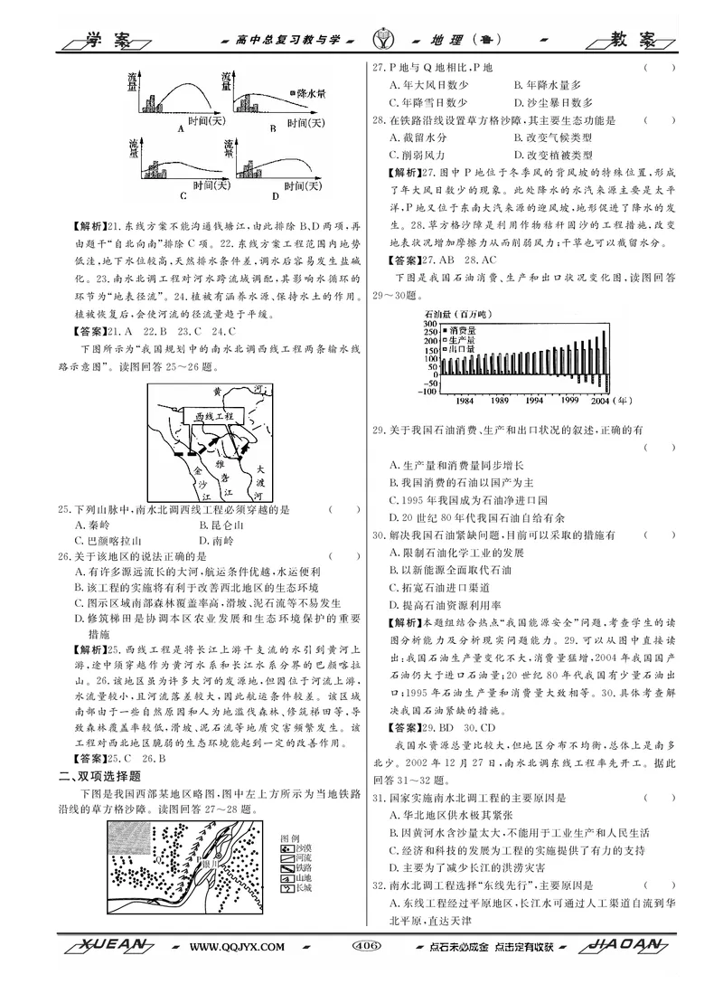 第12单元区域资源、环境与可持续发展教案_新高考复习资料_2022年新高考复习资料_2022届一轮复习讲练结合7.13更新_系列二_第12单元区域资源、环境与可持续发展