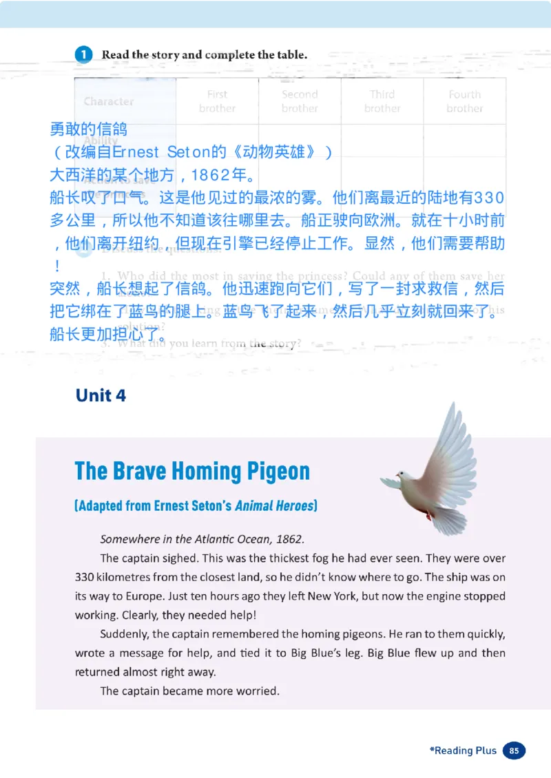 合并八上拓展阅读1-8翻译_最新人教版英语八年级上册_新版_初中英语8上新更新第三套可选择_05音频+视频_6.ReadingPlus音频+文本翻译