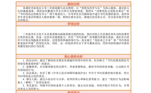 8.2《我是一张纸&mdash;&mdash;我的苦与乐》教案设计(1)_26新二年级道法下册（统编版）_版本一_部编版道德与法治2下_2026春新版_第三套-wu_01课件+教案+习题第1套