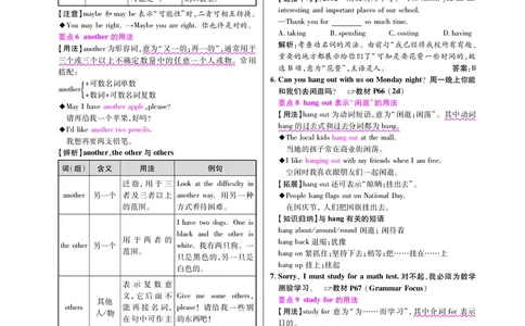 高效课时通人教版英语八年级上册Unit9Canyoucometomyparty备课参考（PDF版）_最新人教版英语八年级上册_老版（含有参考价值）_备课素材