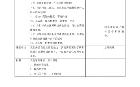 5我的家在这里第一课时教案(1)_26新三年级道法下册（统编版）_版本二_教学设计_教案1（配套课件二）
