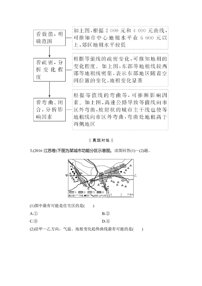 淘宝店：品优教学第27讲　乡村和城镇空间结构_新高考复习资料_2022年新高考复习资料_2022届新高考讲义+课件_2022版高三地理总复习专用（新高考-人教版-新教材）Word讲义