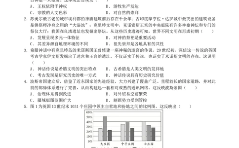 广东省湛江市第二十一中学2024-2025学年高一下学期4月月考历史试题_2025年04月试卷_0410广东省湛江市第二十一中学2024-2025学年高一下学期4月月考