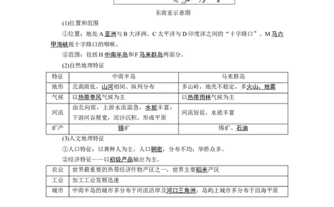 第16章第2讲世界重要的地区和国家教案_新高考复习资料_2022年新高考复习资料_2022届一轮复习讲练结合7.13更新_系列一_第16章　世界地理_第16章第2讲世界重要的地区和国家