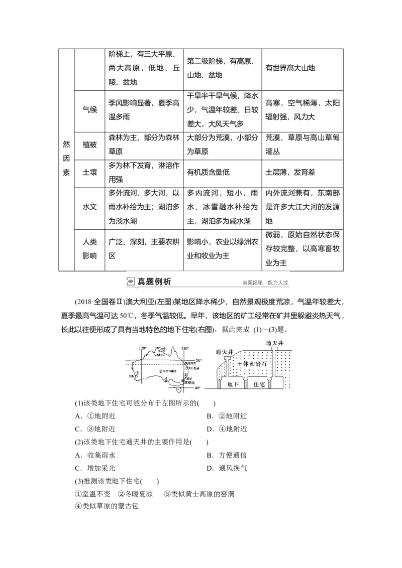 第12章地理环境与区域发展教案_新高考复习资料_2022年新高考复习资料_2022届一轮复习讲练结合7.13更新_系列一_第12章　地理环境与区域发展