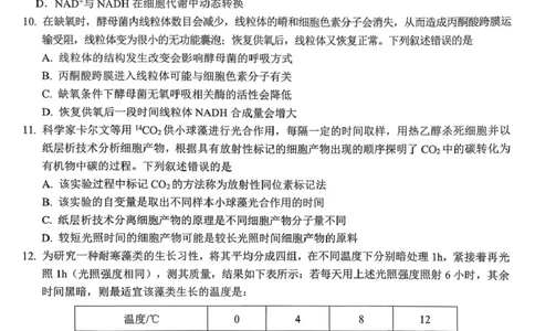 山西省运城市2025-2026学年高一上学期2月期末调研测试生物_2026年02月高一试卷_260222山西省运城市2025-2026学年第一学期期末调研测试高一