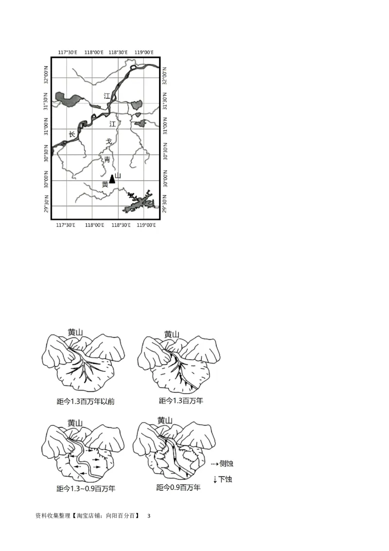 热点专项05地质作用过程性（原卷版）_新高考复习资料_2024年新高考复习资料_一轮复习资料_完2024年高考地理一轮复习考点通关卷（新高考）_热点专项