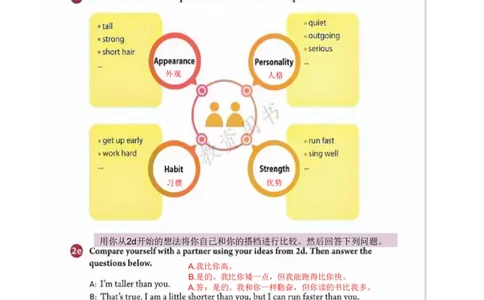 课堂笔记Unit3SameorDifferent_最新人教版英语八年级上册_新版_初中英语8上新更新第三套可选择_07课堂笔记_课堂笔记