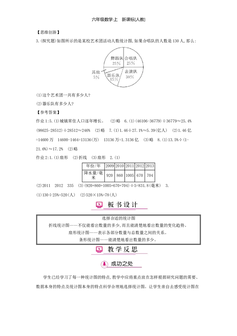 第7单元扇形统计图_小学数学人教版6年级上册_1课时详案
