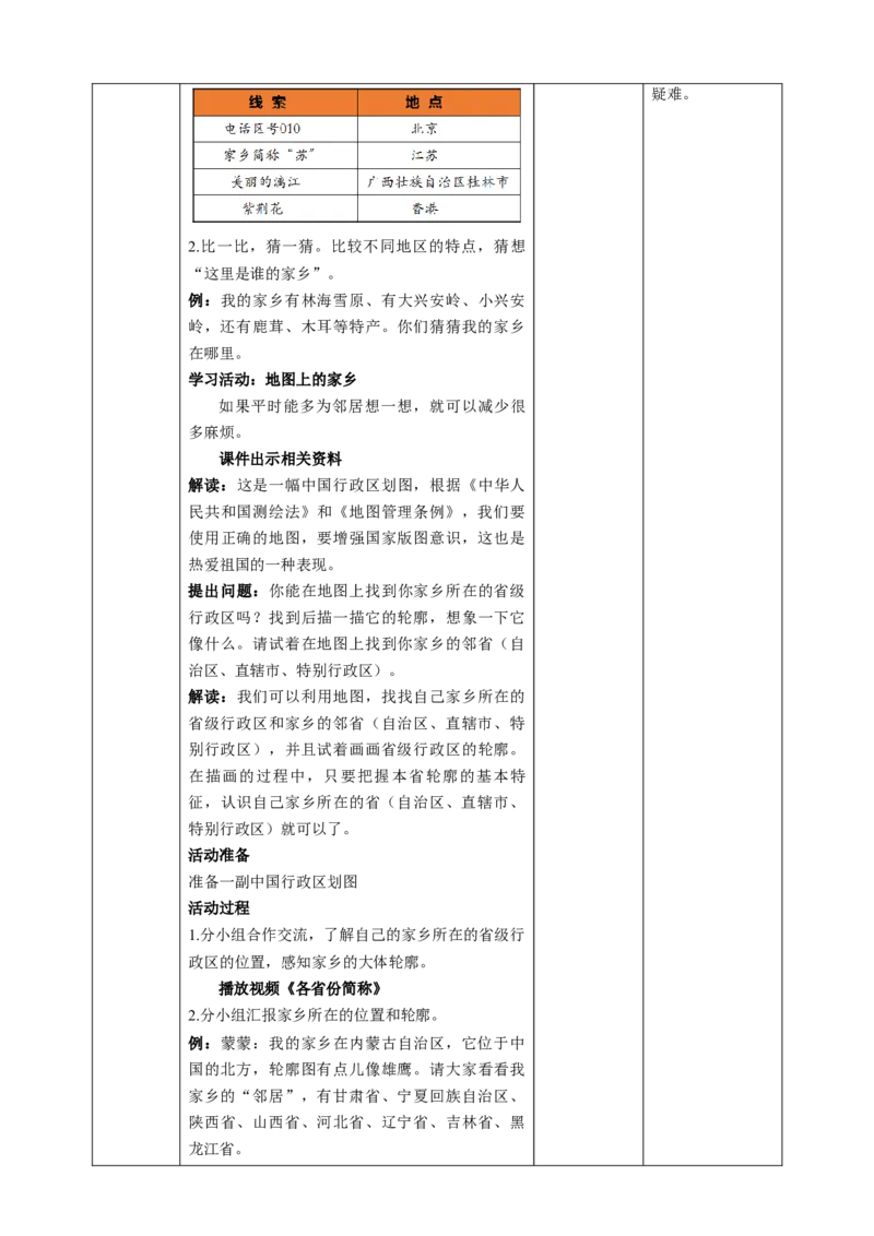 7.1我的家乡在哪里教案_26新三年级道法下册（统编版）_版本二_教学课件_课件三无动画效果_7请到我家乡来（第一课时）
