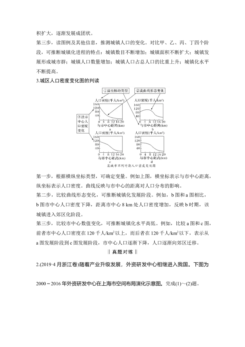 淘宝店：品优教学第28讲　城镇化与城乡景观_新高考复习资料_2022年新高考复习资料_2022届新高考讲义+课件_2022版高三地理总复习专用（新高考-人教版-新教材）Word讲义