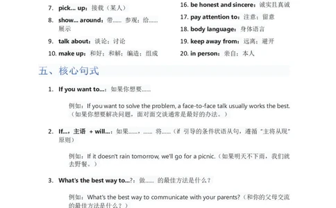 单元知识清单Unit8教师版_最新人教版英语八年级上册_新版_初中英语8上新更新第三套可选择_06知识清单_单元知识清单PDF