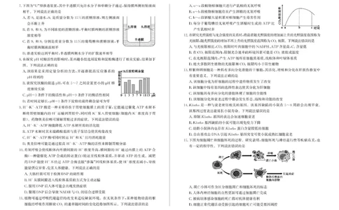 山东省滨州市2024-2025学年高一上学期1月期末生物试题_2025年02月试卷_0213山东省滨州市2024-2025学年高一上学期1月期末考试