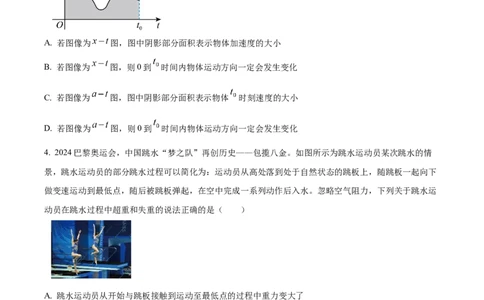 山西省晋中市2024-2025学年高一上学期1月期末调研测试物理试卷Word版无答案_2025年03月试卷_0315山西省晋中市2024-2025学年高一上学期期末考试