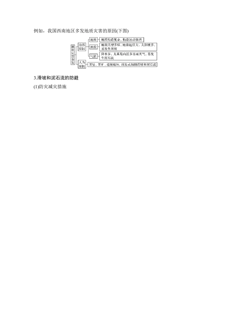 第23讲　地质灾害_新高考复习资料_2022年新高考复习资料_2022届新高考讲义+课件_2022版高三地理总复习专用（新高考-人教版-新教材）Word讲义_第一部分自然地理