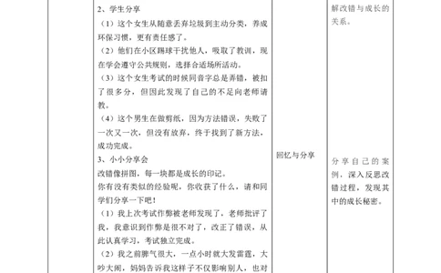 3《错了就要改》第二课时（教学设计）_26新一年级道法下册（统编版）_核心素养教案