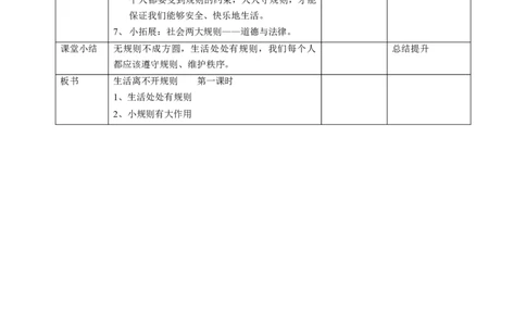 9生活离不开规则第一课时教案(1)_26新三年级道法下册（统编版）_版本二_教学设计_教案1（配套课件二）