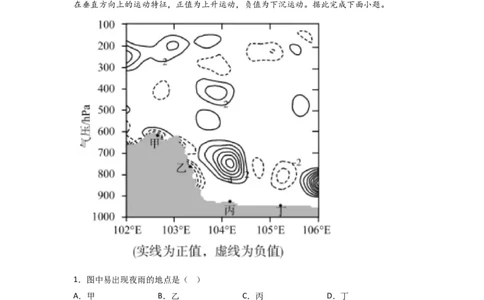 热点专项01等值线图的判读（解析版）_新高考复习资料_2024年新高考复习资料_一轮复习资料_完2024年高考地理一轮复习考点通关卷（新高考）_热点专项