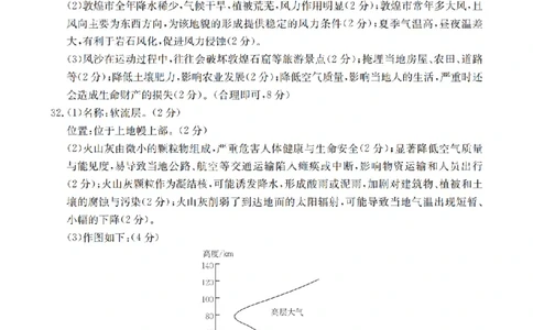 广东省2025-2026学年高一上学期11月联考（26-80A）地理答案_2025年12月高一试卷_251211金太阳&middot;广东省2025-2026学年高一上学期11月联考（26-80A）（全）
