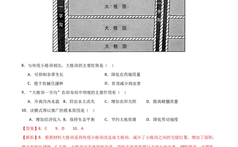 热点专项10（四）农业生产模式的创新（解析版）_新高考复习资料_2024年新高考复习资料_一轮复习资料_完2024年高考地理一轮复习考点通关卷（新高考）_热点专项