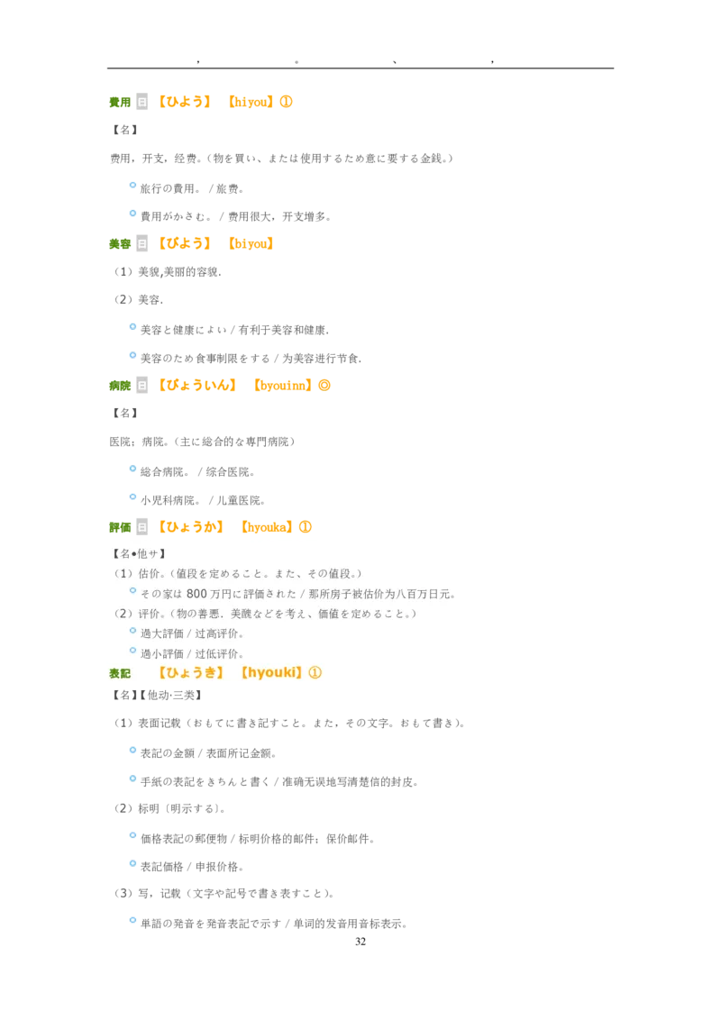 考研日语大纲7000词汇解析_203考研（日语）历年真题资料_203日语-复习资料