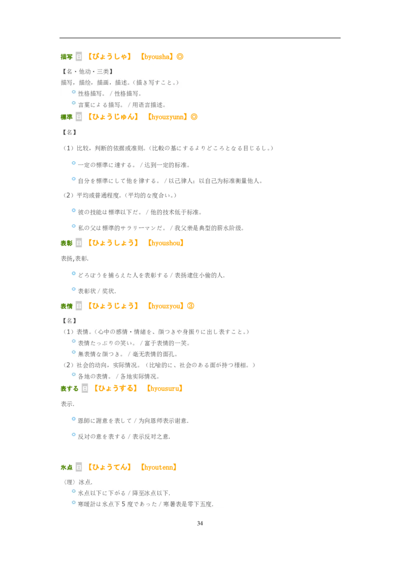 考研日语大纲7000词汇解析_203考研（日语）历年真题资料_203日语-复习资料