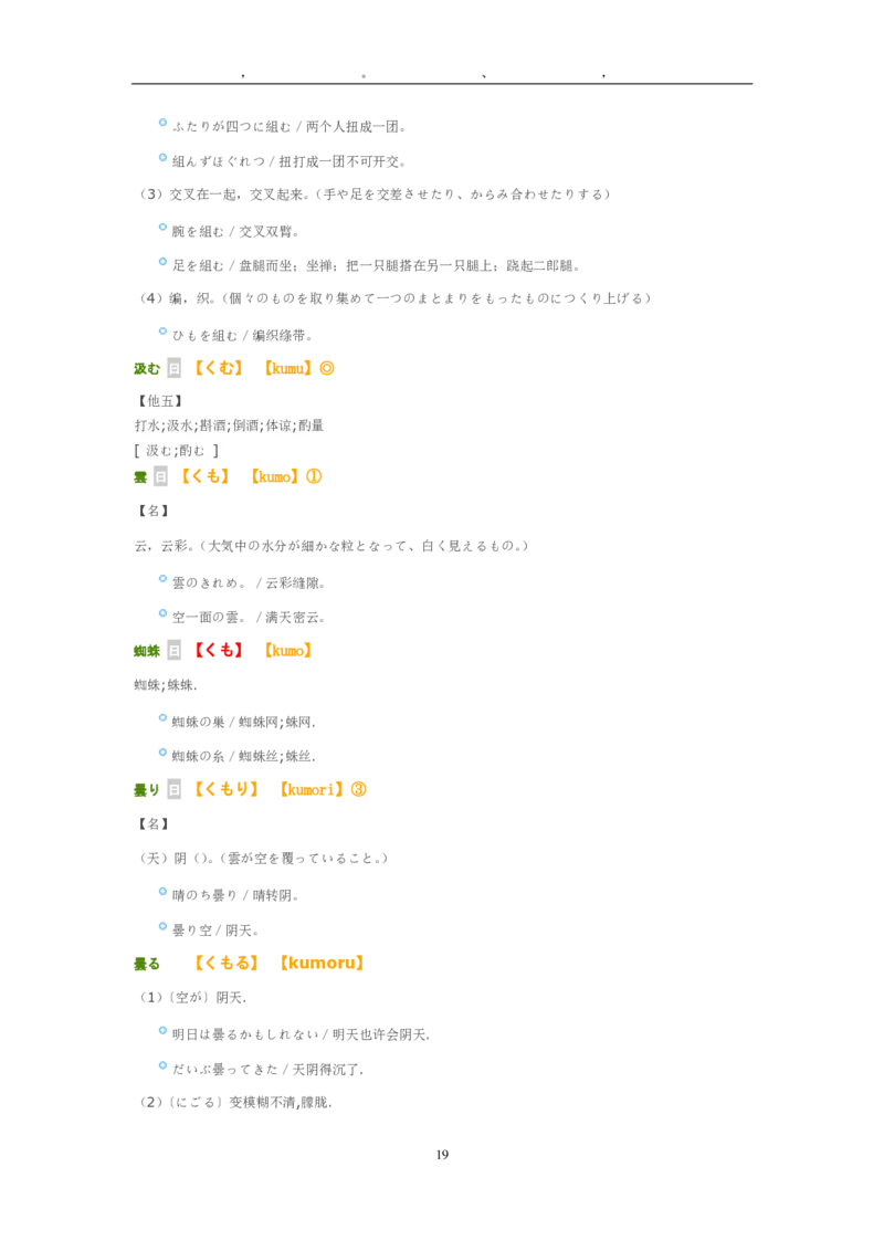 考研日语大纲7000词汇解析_203考研（日语）历年真题资料_203日语-复习资料