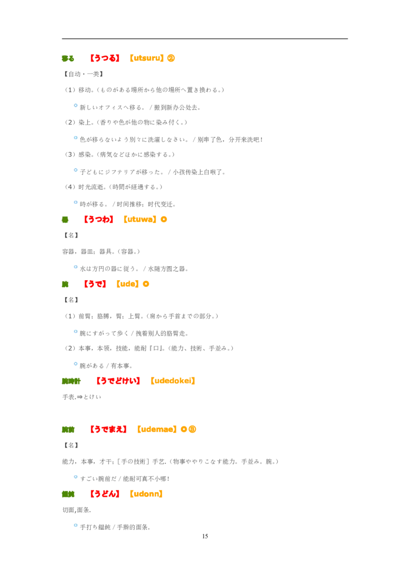 考研日语大纲7000词汇解析_203考研（日语）历年真题资料_203日语-复习资料