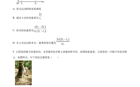 广西&ldquo;贵百河&mdash;武鸣高中&rdquo;2024-2025学年高一上学期12月月考物理试题Word版无答案_2024年12月试卷_1220广西壮族自治区&ldquo;贵百河-武鸣高中&rdquo;2024-2025学年高一上学期12月月考试题