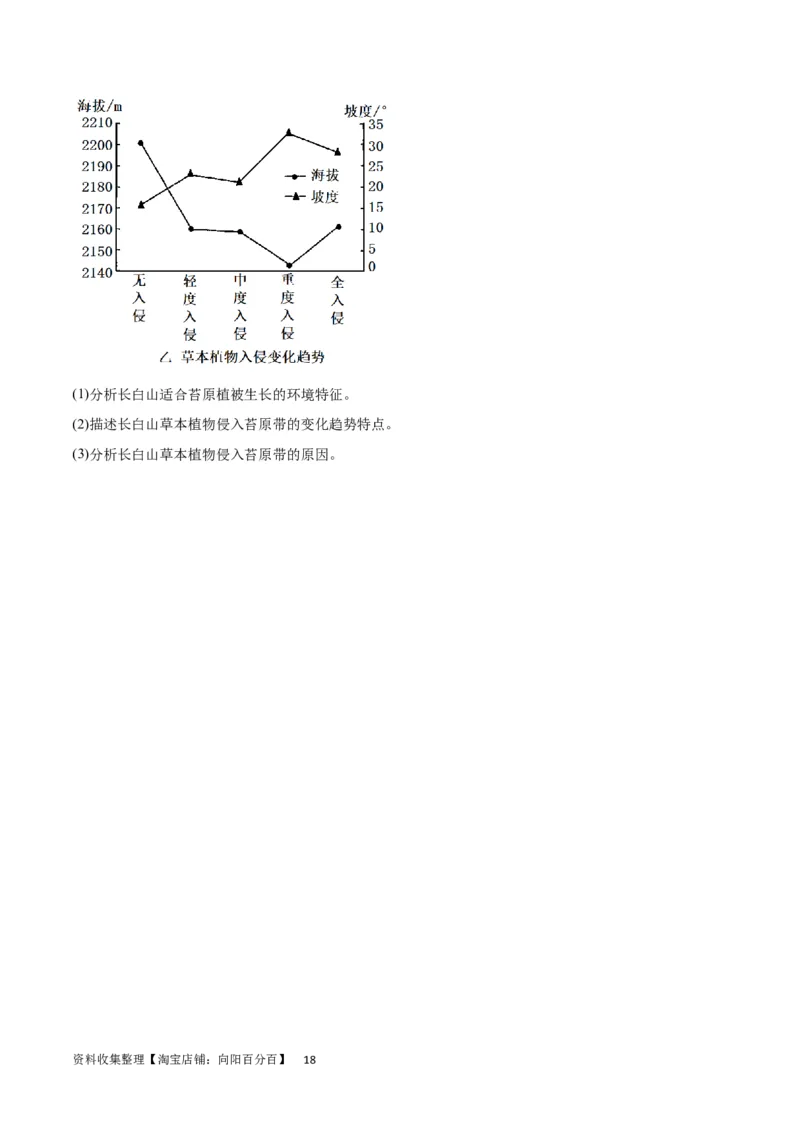 考点巩固卷06自然环境整体性与差异性（原卷版）_新高考复习资料_2024年新高考复习资料_一轮复习资料_完2024年高考地理一轮复习考点通关卷（新高考）_考点巩固卷