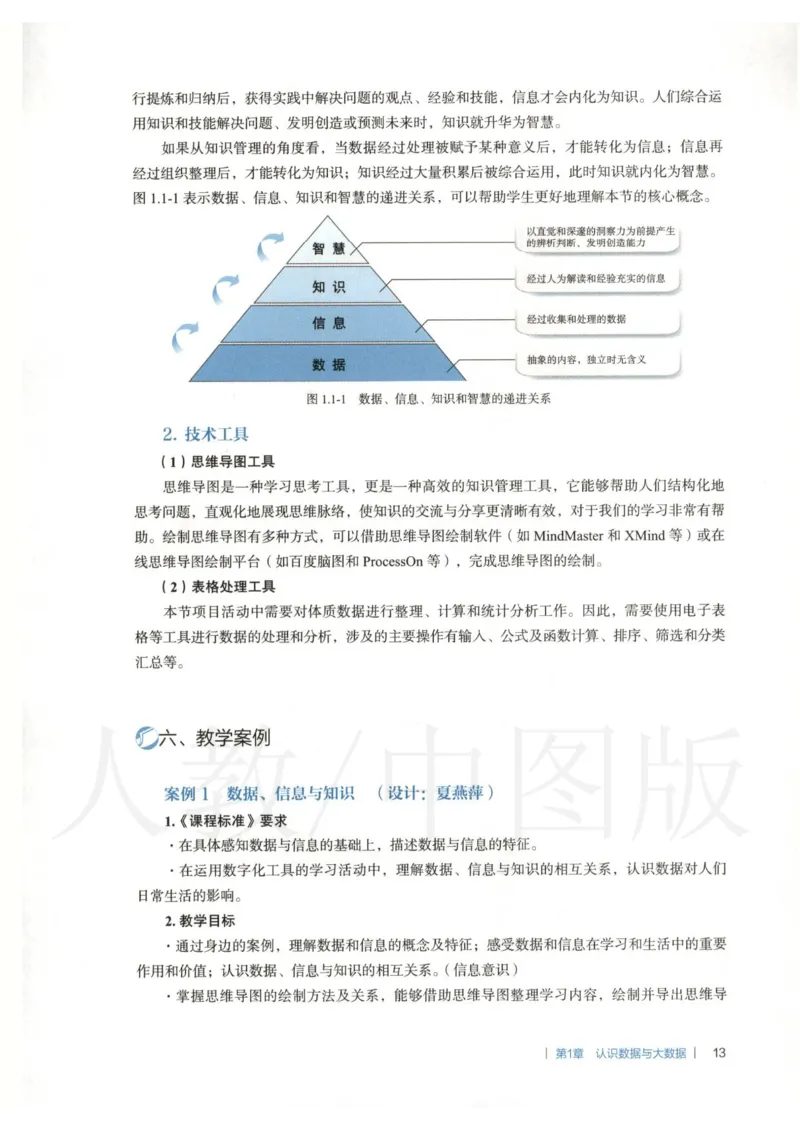 人教版-电子教材-信息技术必修1数据与计算教师用书_电子课本_高中教学用书_教师用书